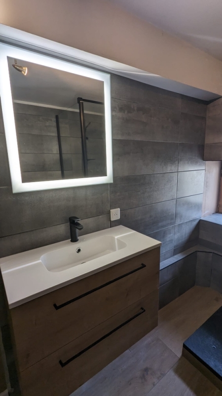 Salle d'eau clef en main, Genouilly, B&C, Genouilly, B&C