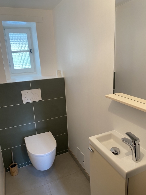 Rénovation d'un toilette clef en main, Montceau les Mines, B&C