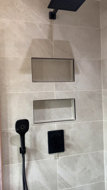 Robinetterie de douche encastrée, Nanton, B&C