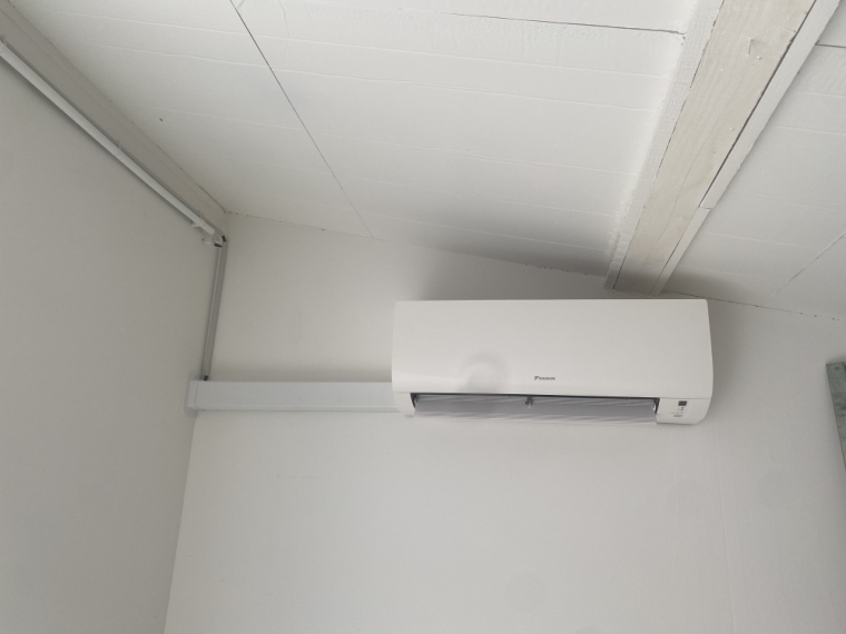 Installation et mise en service d'une climatisation réversible à ciel, Verdun-sur-le-Doubs, B&C
