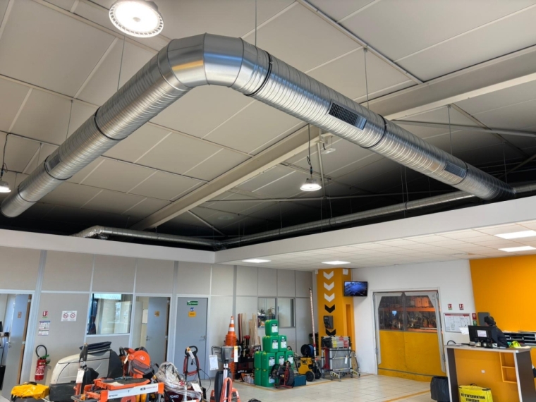 B&C sarl, Installation gainable réversible, Montceau les Mines