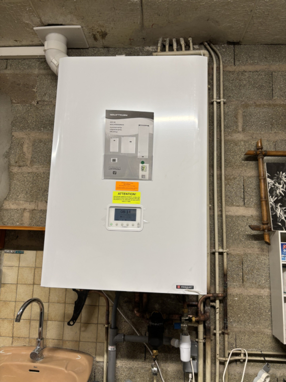 Remplacement chaudière gaz condensation, Crissey, B&C 