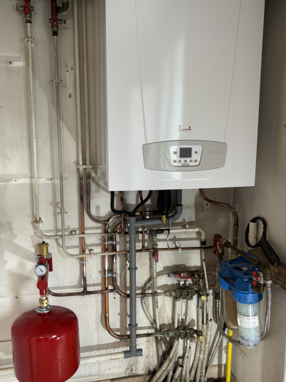 Remplacement de chaudière gaz, B&C sarl, Verdun-Ciel